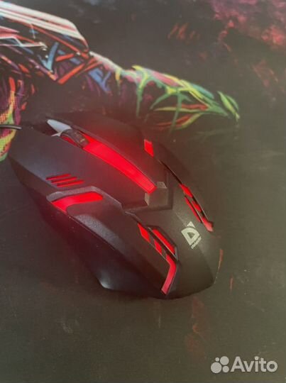 Игровая мышь defender