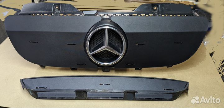 Зимняя заглушка Мерседес Спринтер W906 06-14 г.в д