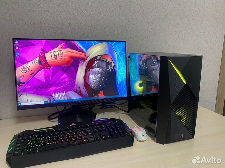 Игровой пк intel/ gtx 1660 super 6 gb/ 16 gb/ssd