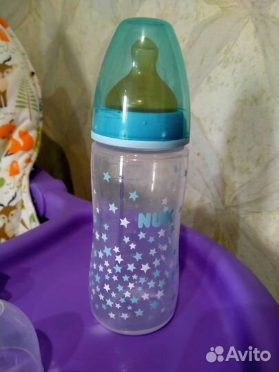 Бутылочки для кормления nuk