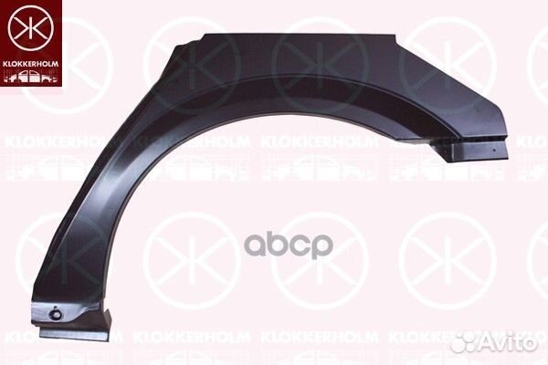 Арка крыла лев 4дв opel vectra (04/2002) 5078581