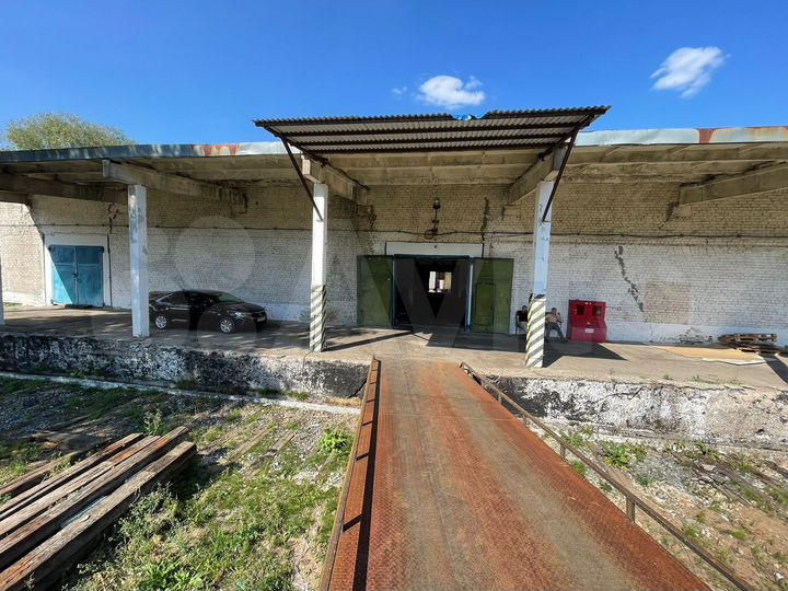 Теплый Склад жд ветка Рампа 1650 м²