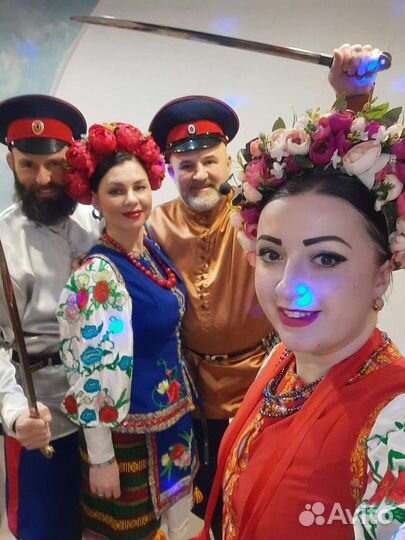 Казачий, народный ансамбль на праздник