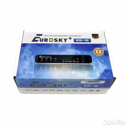 Т2 ресивер Eurosky ES-16 iptv Гарантия