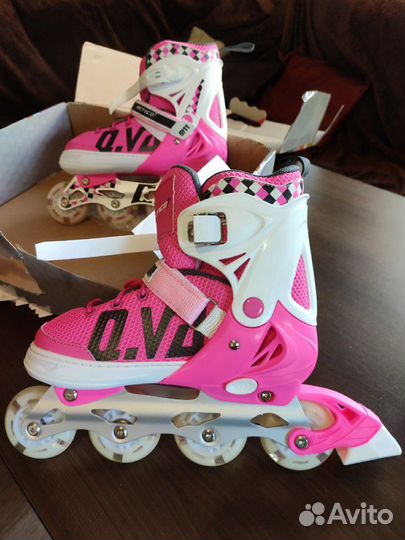 Коньки роликовые раздвижные,новые 39-42р