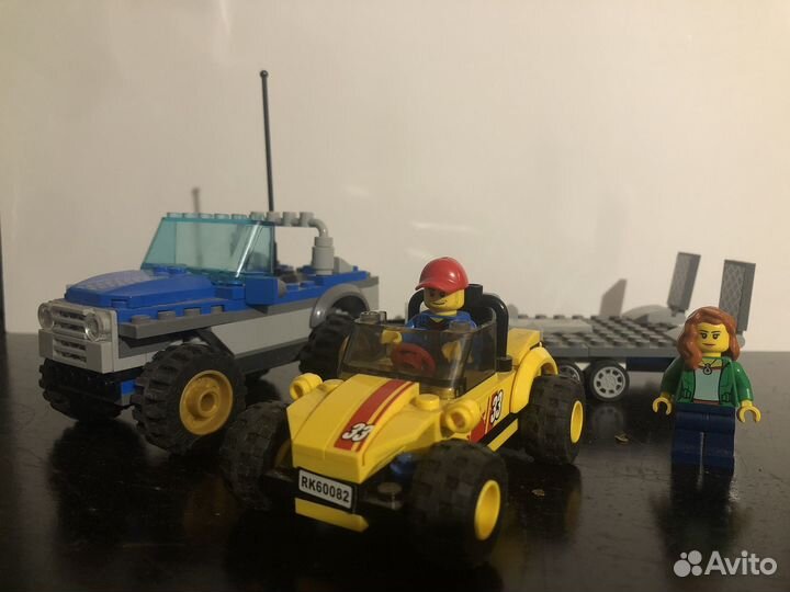 Lego city Dune Buggy Trailer 60082