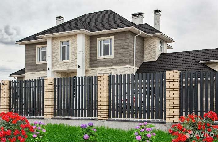 Металлический штакетник, Евроштакет