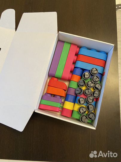 Конструктор мягкие кирпичики 