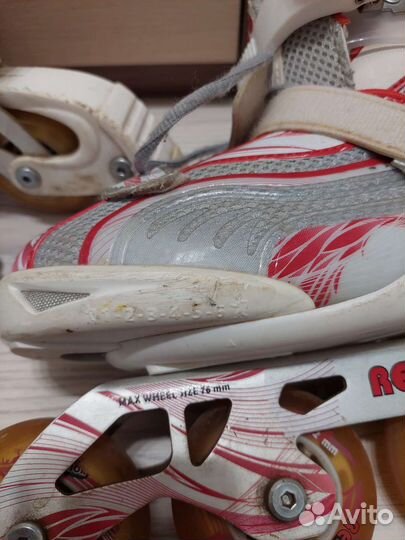 Роликовые коньки детские раздвижные