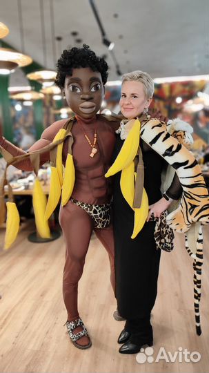 Ростовая кукла Пирожков Стриптиз Белый мишка