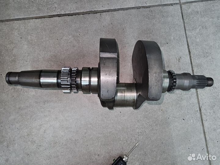 Коленвал и шатуны CF moto X8 под восстановление