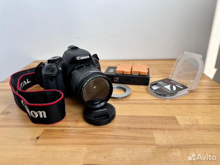 Зеркальный фотоаппарат canon 600d