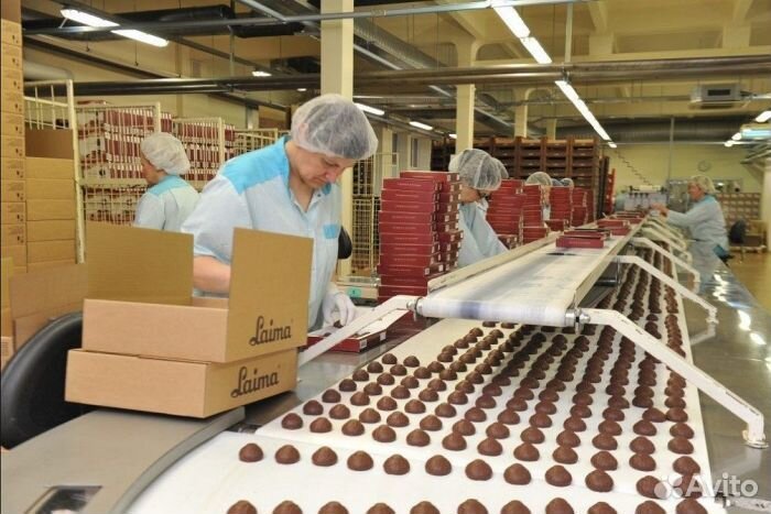 Укладчик-упаковщик на Кондитерку/ Вахта Проживание