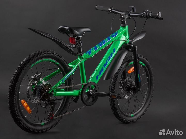 Велосипед horh tony tyhd 2.0 20 (2023) Green-Blue