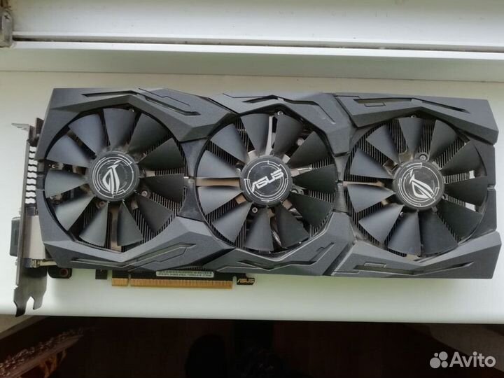 Asus GeForce GTX 1070 ROG strix 8 гб