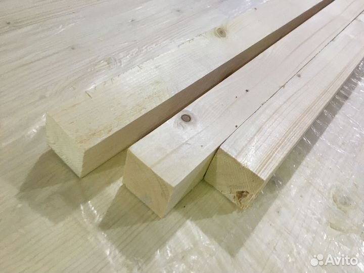 Брусок сухой строганный 40х40