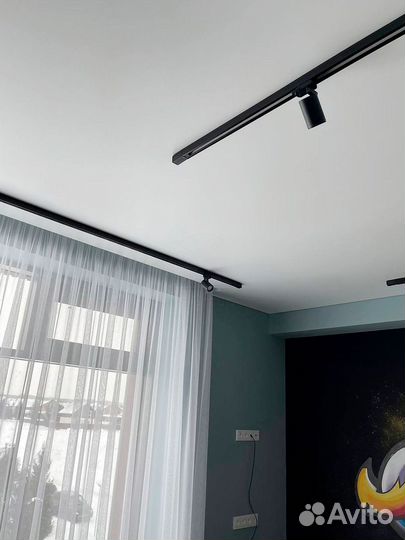 Натяжные потолки. Чистый монтаж