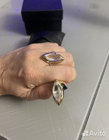 Набор серьги и кольцо