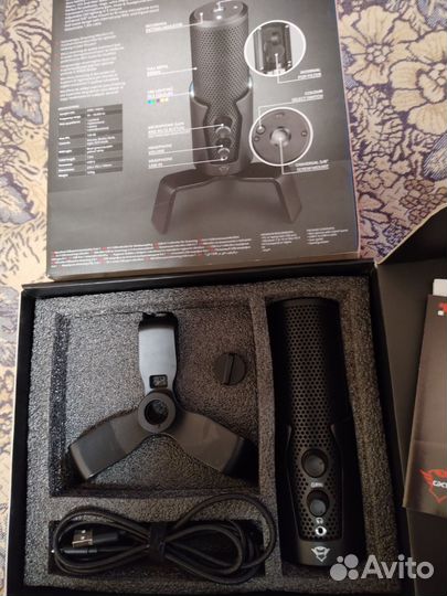 Микрофон trust GXT 258 fyru