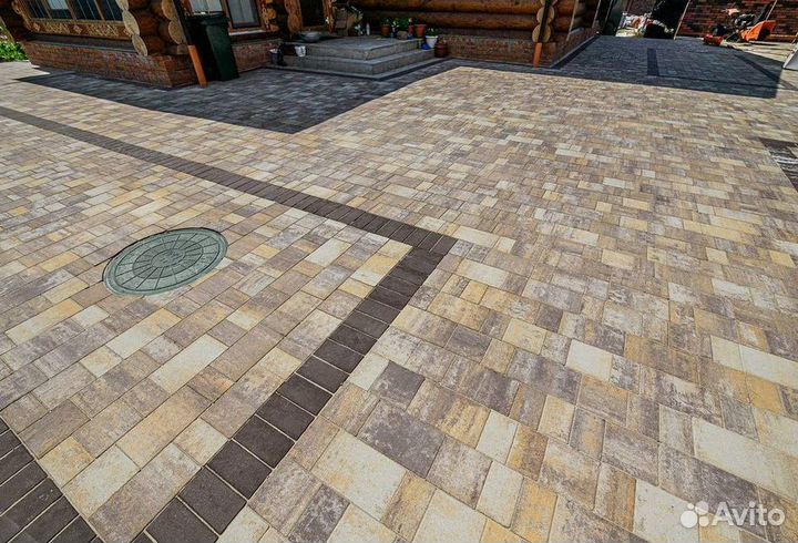 Тротуарная плитка старый город