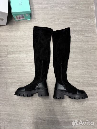 Сапоги ботфорты 37