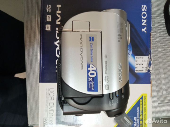 Видеокамера sony handycam dcr-dvd106e