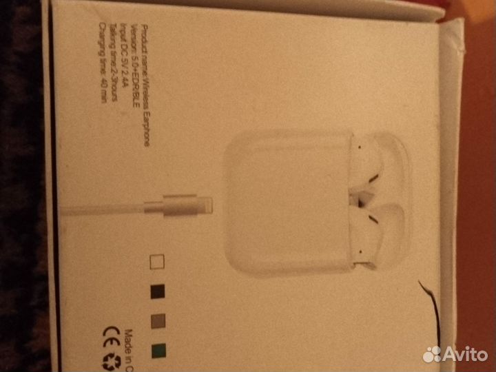 Наушники airpods i12