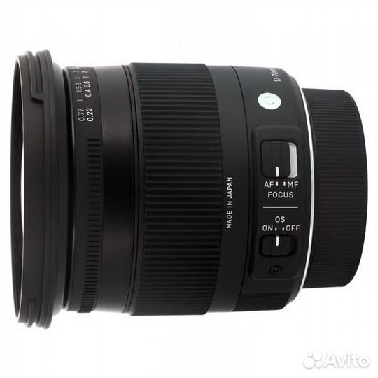 Объектив Sigma AF 17-70mm f/2.8-4 DC macro OS HSM