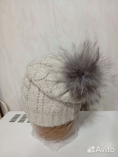 Шапка зимняя женская