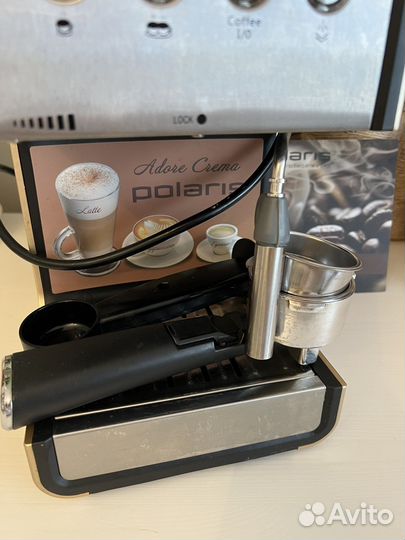 Кофеварка рожковая polaris PCM 1526E