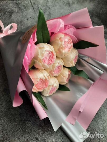 Пионы из шоколада