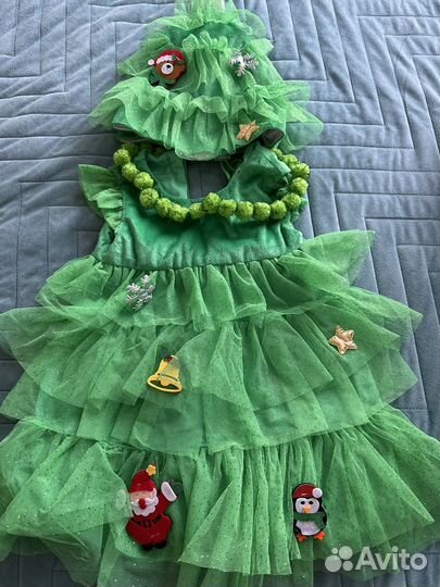 Платье елки