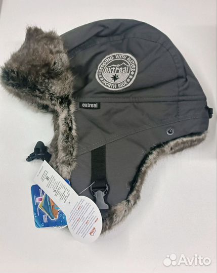 Шапка-ушанка “Тикси” мех шиншилла