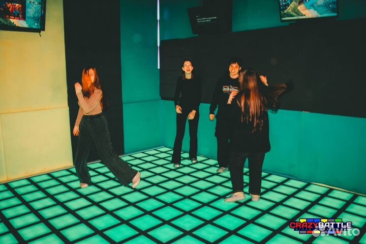 Интерактивный пол и мероприятия CrazyBattle