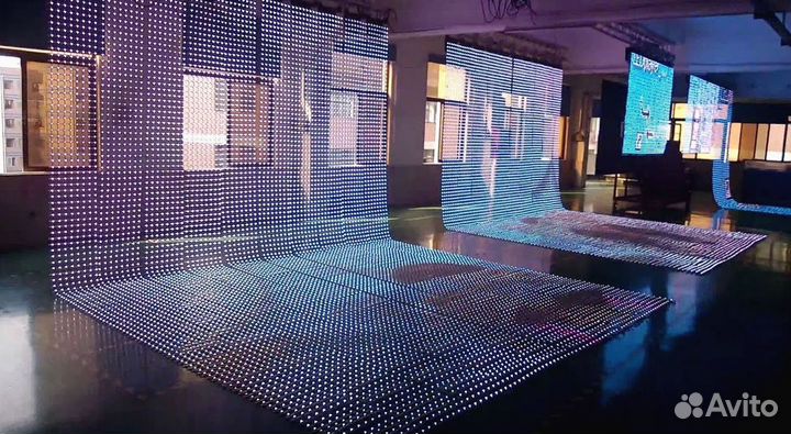 Рекламный экран с бесплатной доставкой