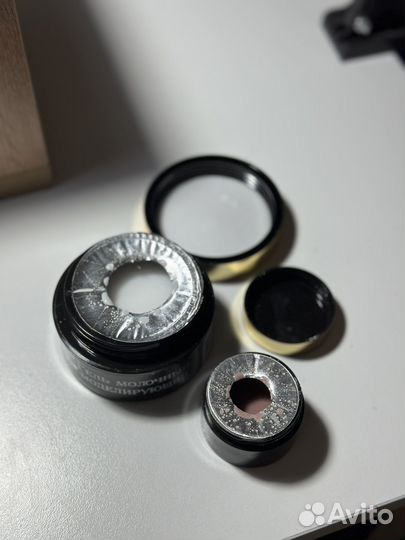 Гель опция молочный и нюд 02 оттенок