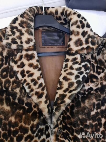 Шуба из натуральной овчины 46р