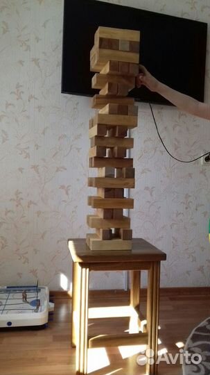 Мега Дженга Падающая башня 4х4