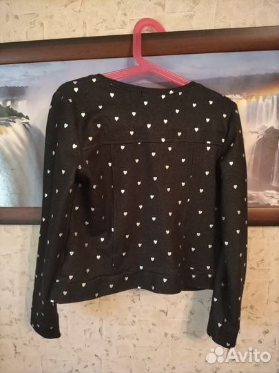 Пиджак болеро детское р.122