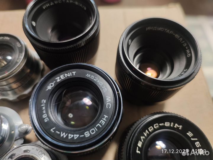 Объективы СССР м42 зенит гелиос идустар