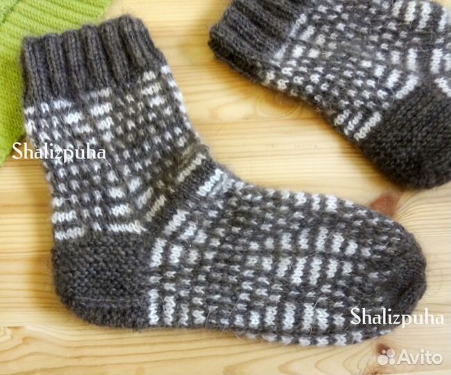 Носки: вязаные ручной работы, 120