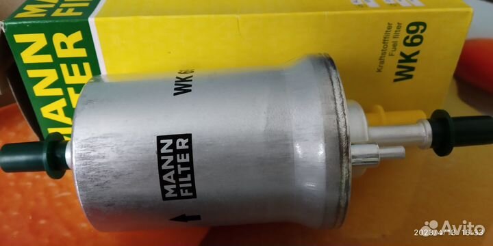 Топливный фильтр mann WK 69