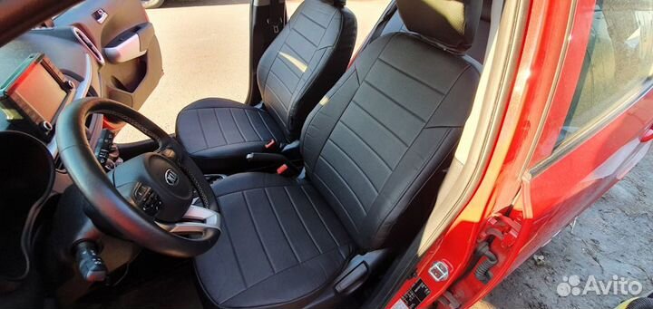 Чехлы автомобильные экокожа Kia Picanto 3