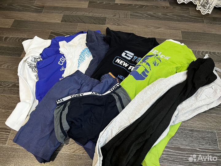 Вещи пакетом на мальчика 146-158