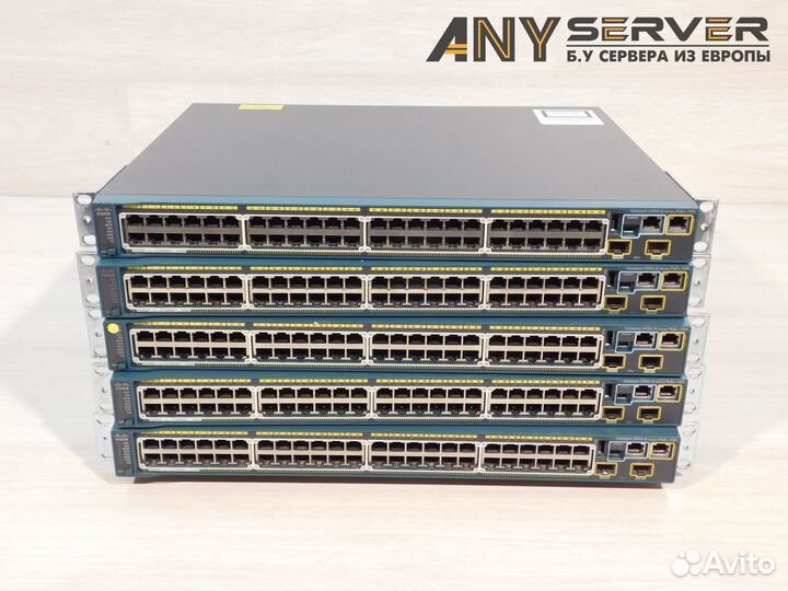 Коммутатор cisco WS-C2960s-48lpd-l Poe
