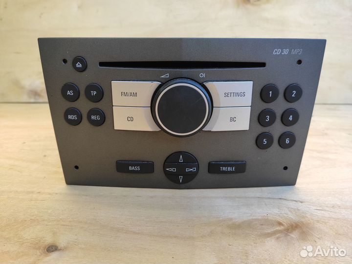 Магнитола CD30MP3 Blaupunkt Metallic Astra H