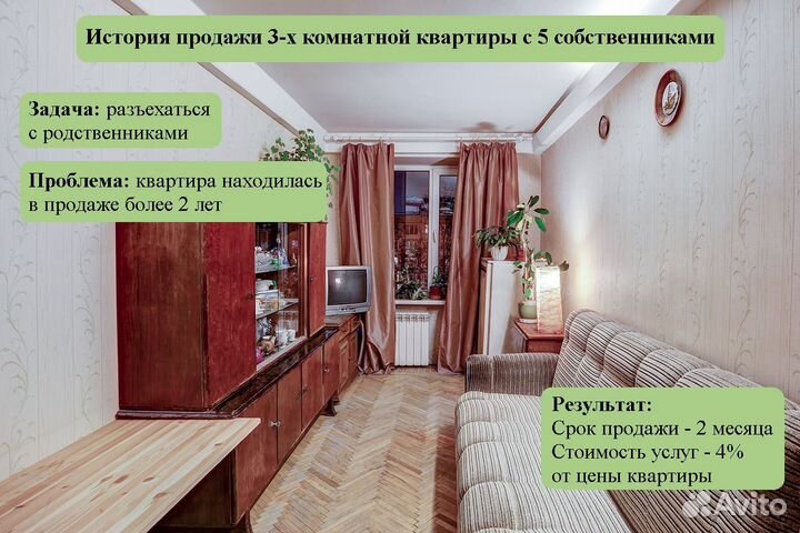 Продажа квартиры за 2 недели