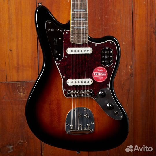 Новый Squier Classic Vibe '70s Jaguar (sunburst)
