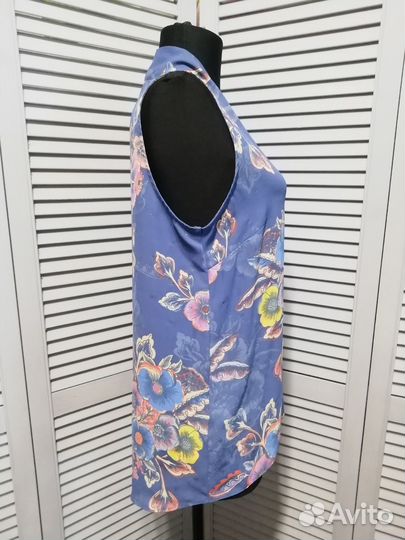 Блуза женская без рукавов next новая р.44