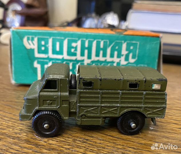 Игрушка СССР военная техника автомобиль десантный